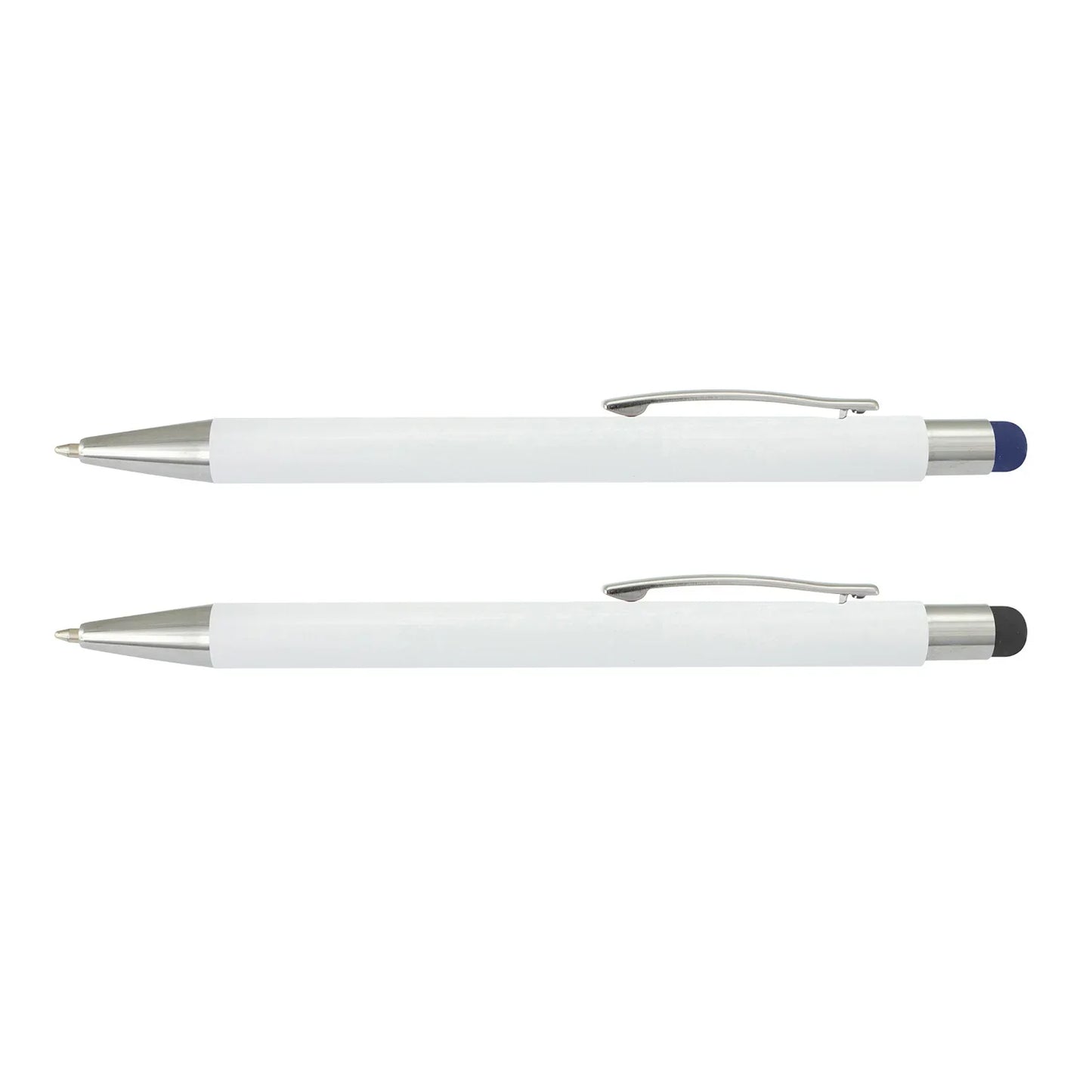Lancer Stylus Pen - White Barrel - PrintaPromo