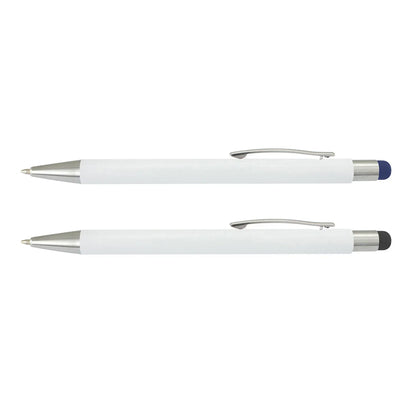 Lancer Stylus Pen - White Barrel - PrintaPromo