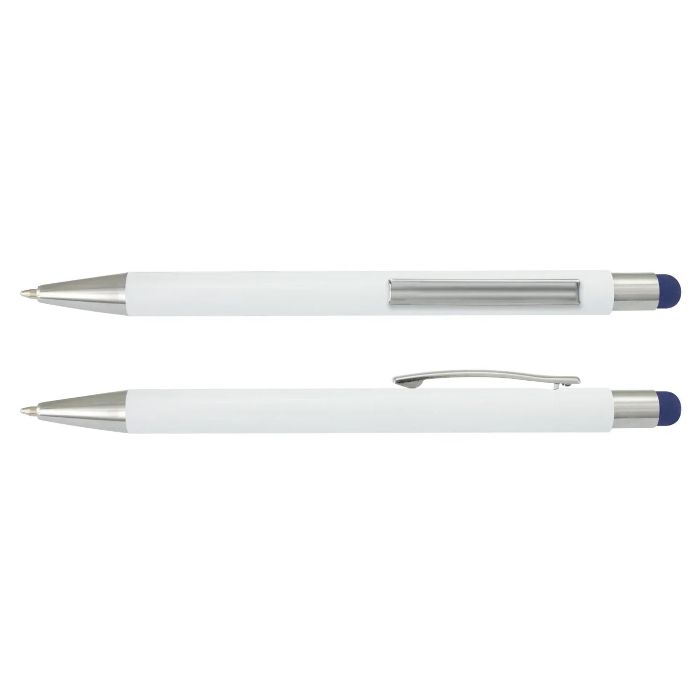 Lancer Stylus Pen - White Barrel - PrintaPromo