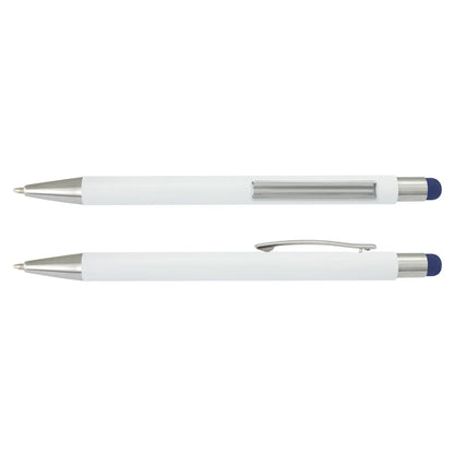 Lancer Stylus Pen - White Barrel - PrintaPromo