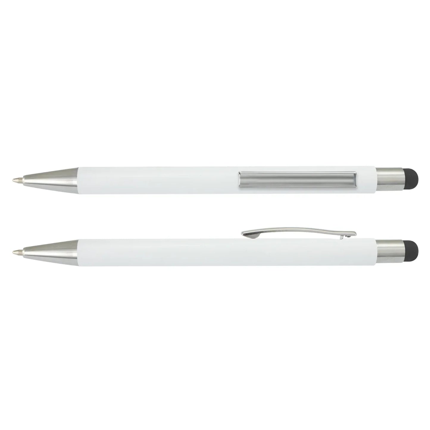 Lancer Stylus Pen - White Barrel - PrintaPromo