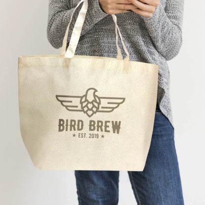 City Shopper Natural Look Tote Bag - PrintaPromo