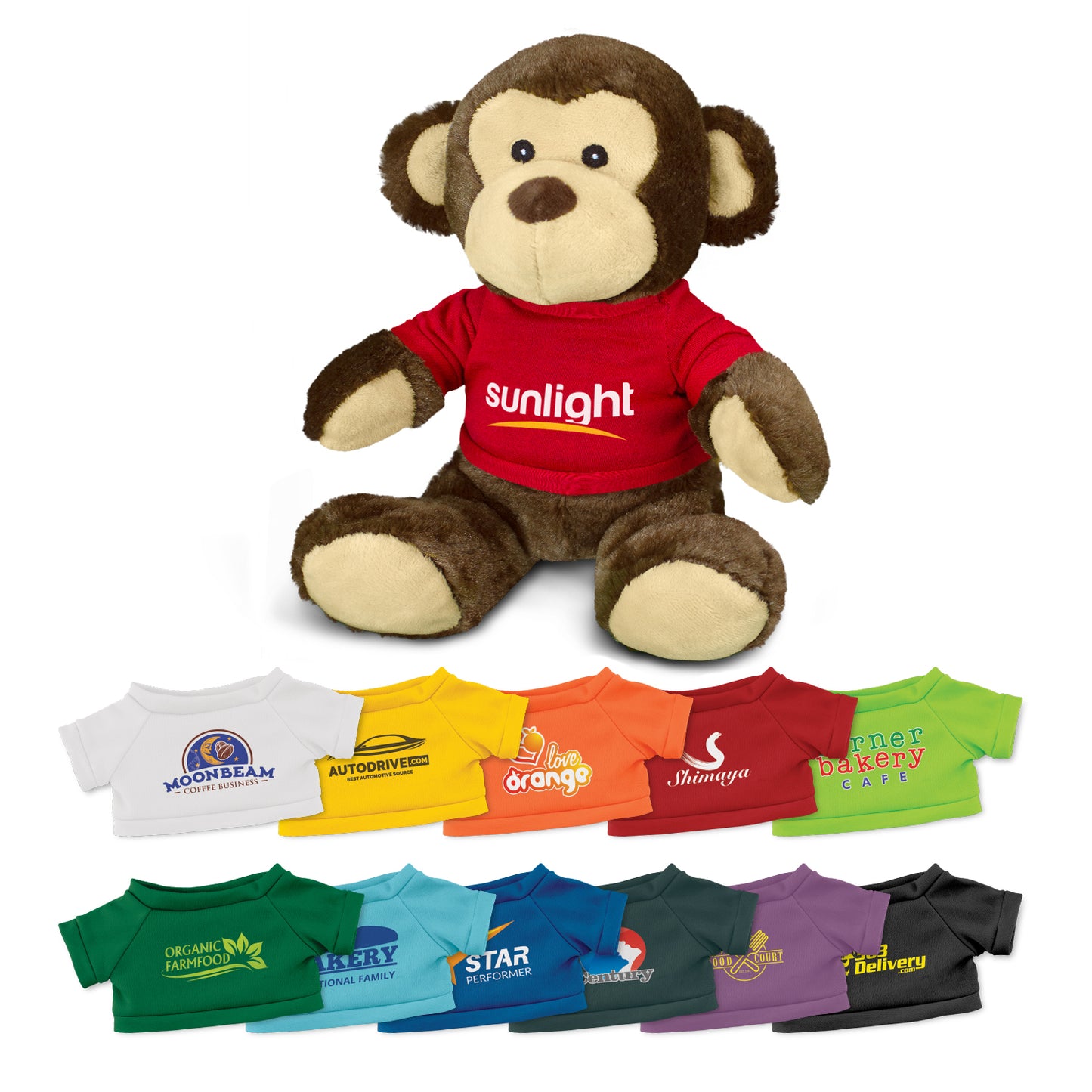 Monkey Plush Toy - PrintaPromo
