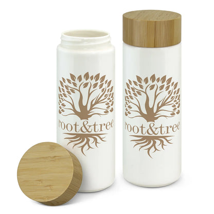 Reservoir Double Wall Ceramic Bottle - PrintaPromo