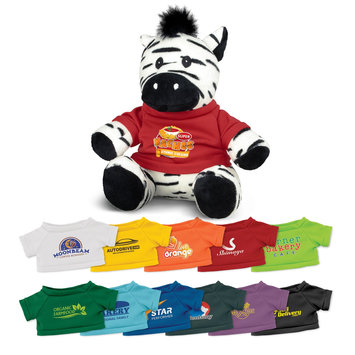 Zebra Plush Toy - PrintaPromo