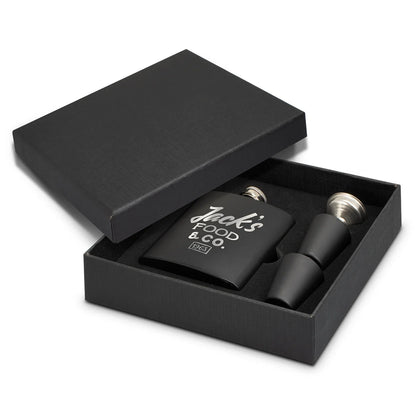Dalmore Hip Flask Gift Set - PrintaPromo