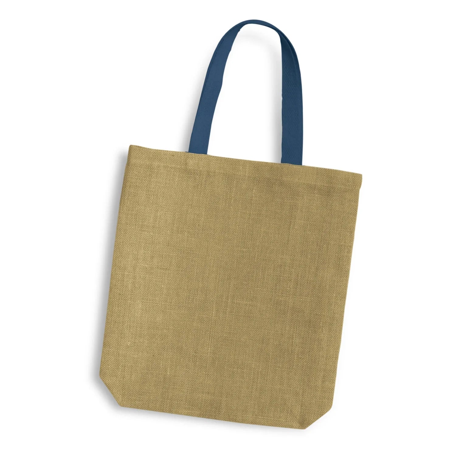 Thera Jute Tote Bag - Coloured Handles - PrintaPromo