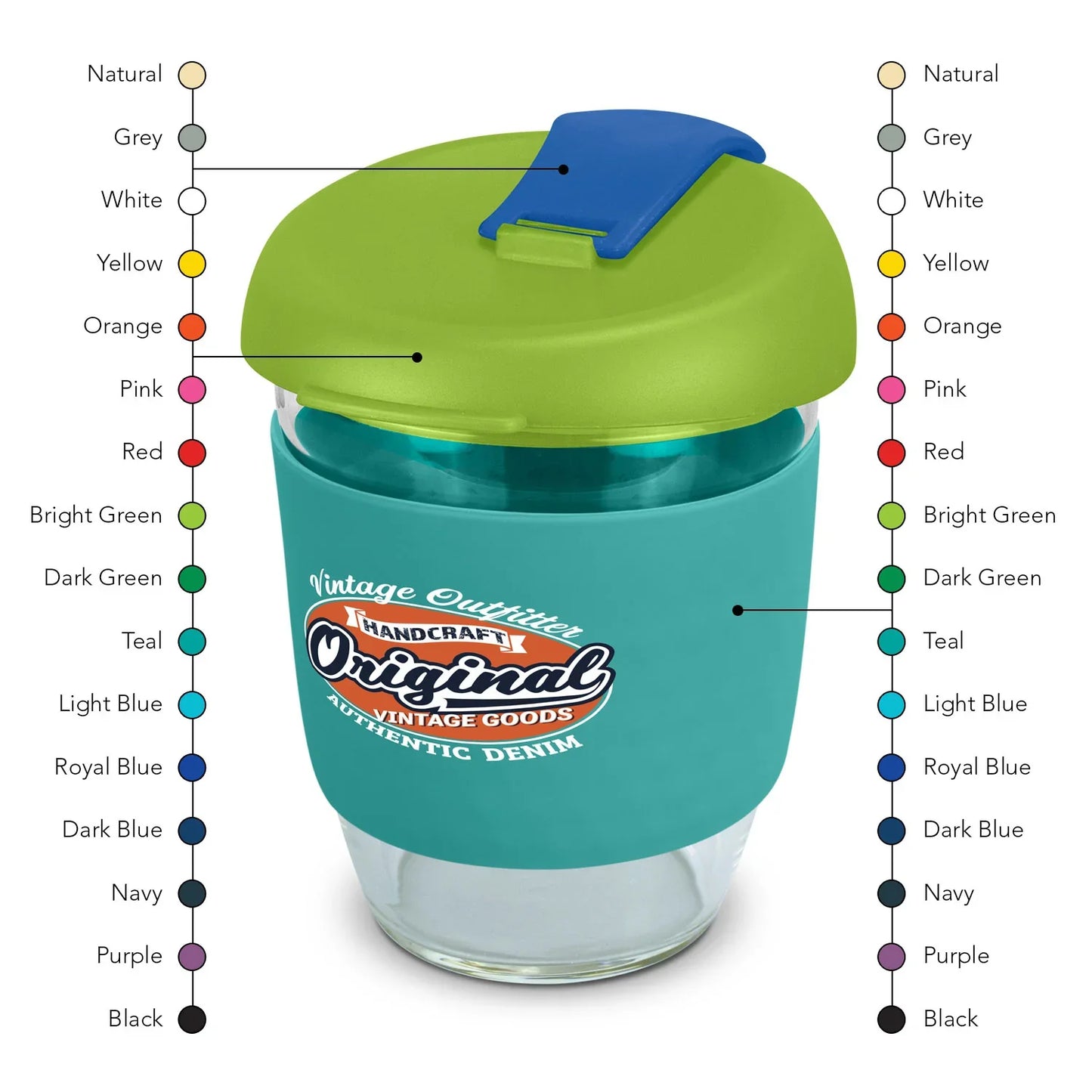 Stellar Cup Borosilicate - 350ml - PrintaPromo