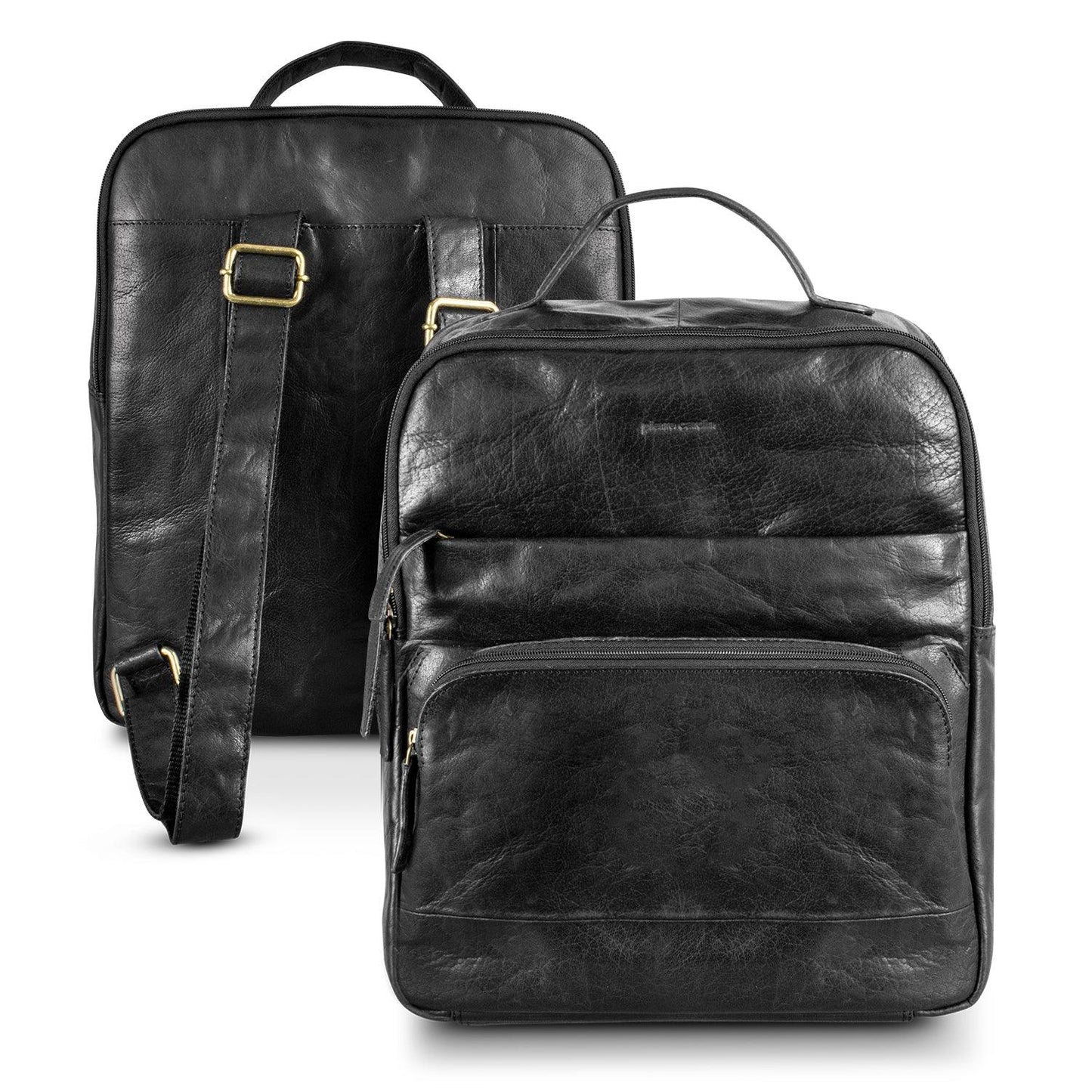 Pierre Cardin Leather Backpack - PrintaPromo