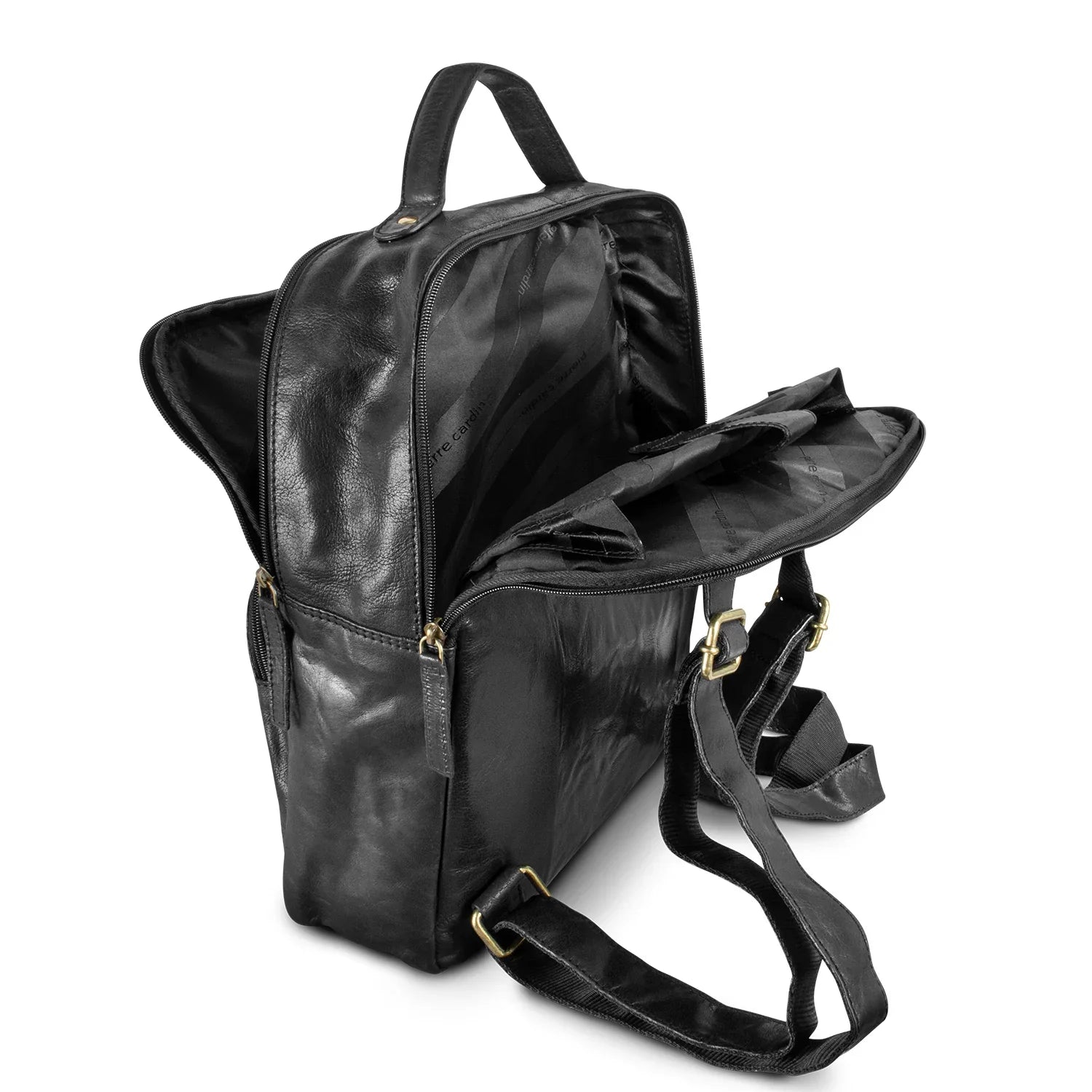 Pierre Cardin Leather Backpack - PrintaPromo
