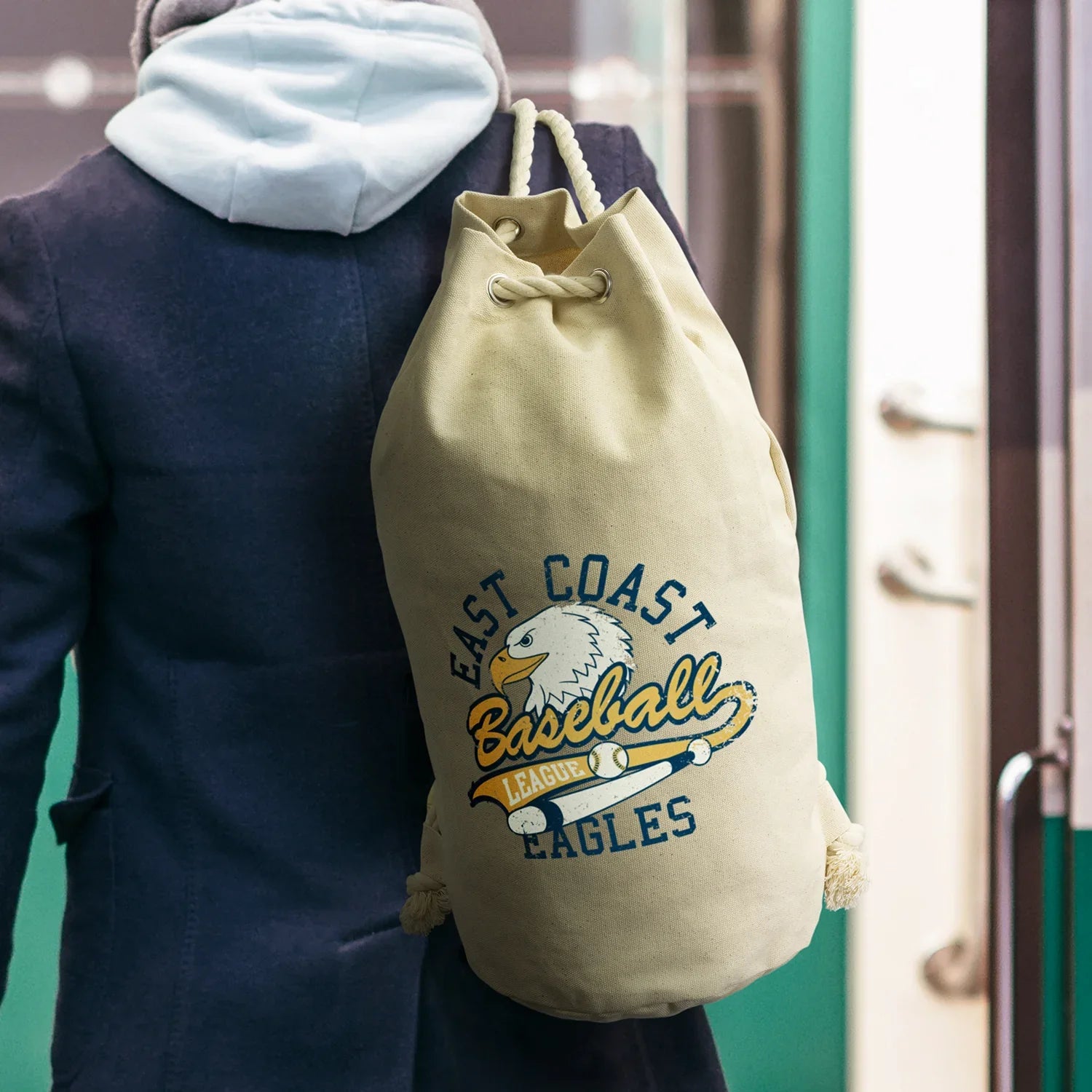 Riverside Canvas Barrel Bag - PrintaPromo