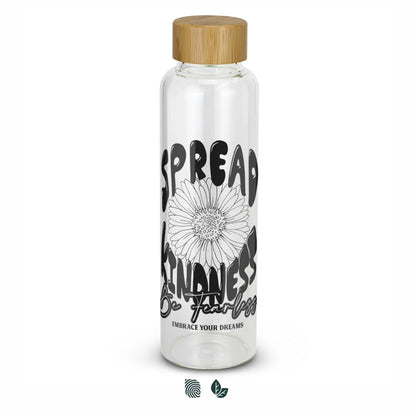 Eden Glass Bottle Bamboo Lid - PrintaPromo