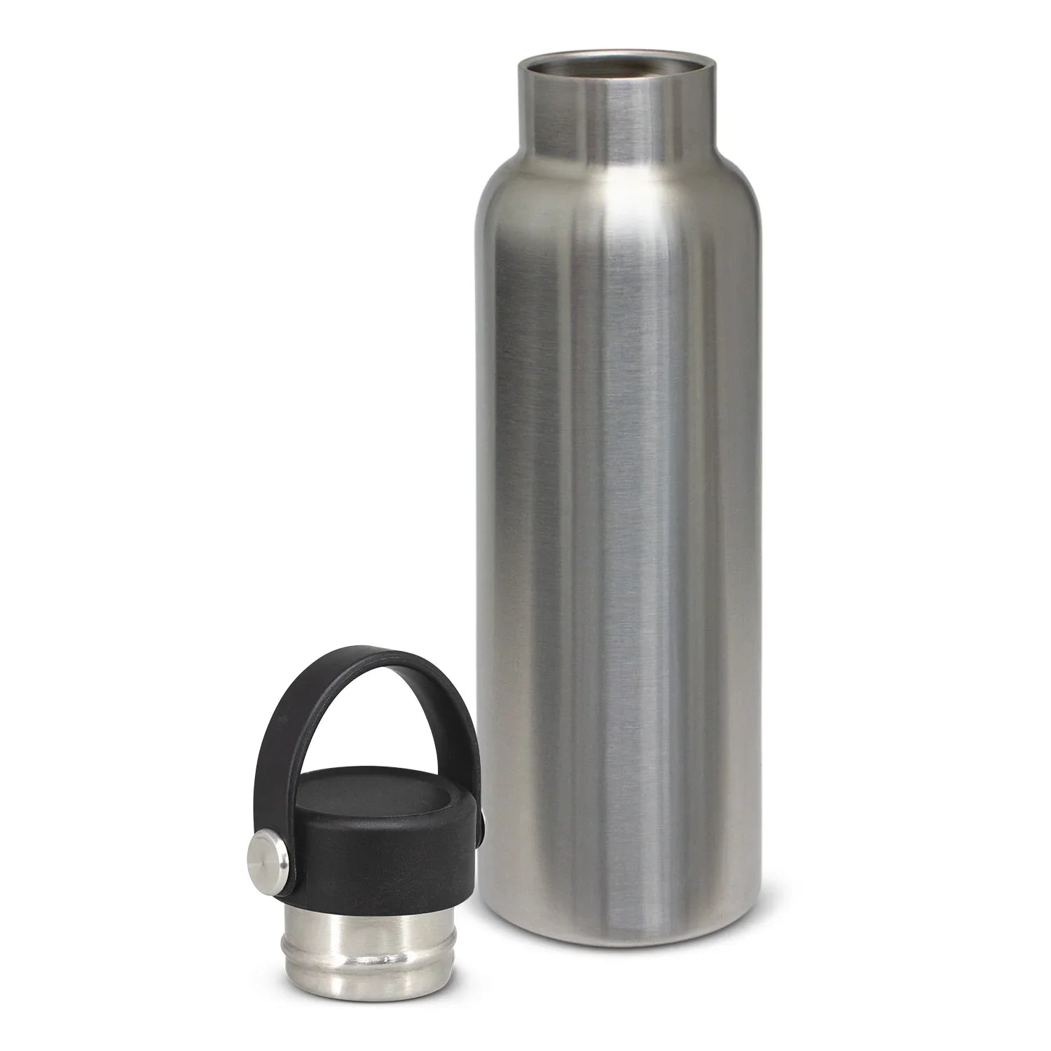 Nomad Vacuum Bottle Stainless - Carry Lid - PrintaPromo