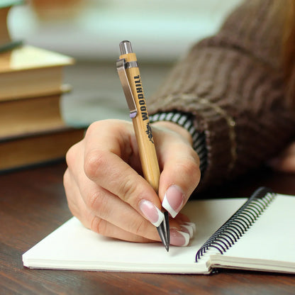 Ancona Bamboo Inkless Pen - PrintaPromo
