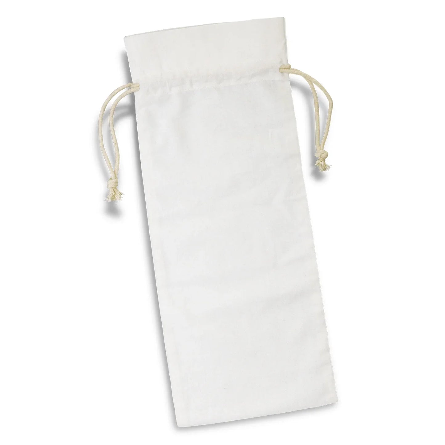 Cotton Wine Drawstring Bag - PrintaPromo