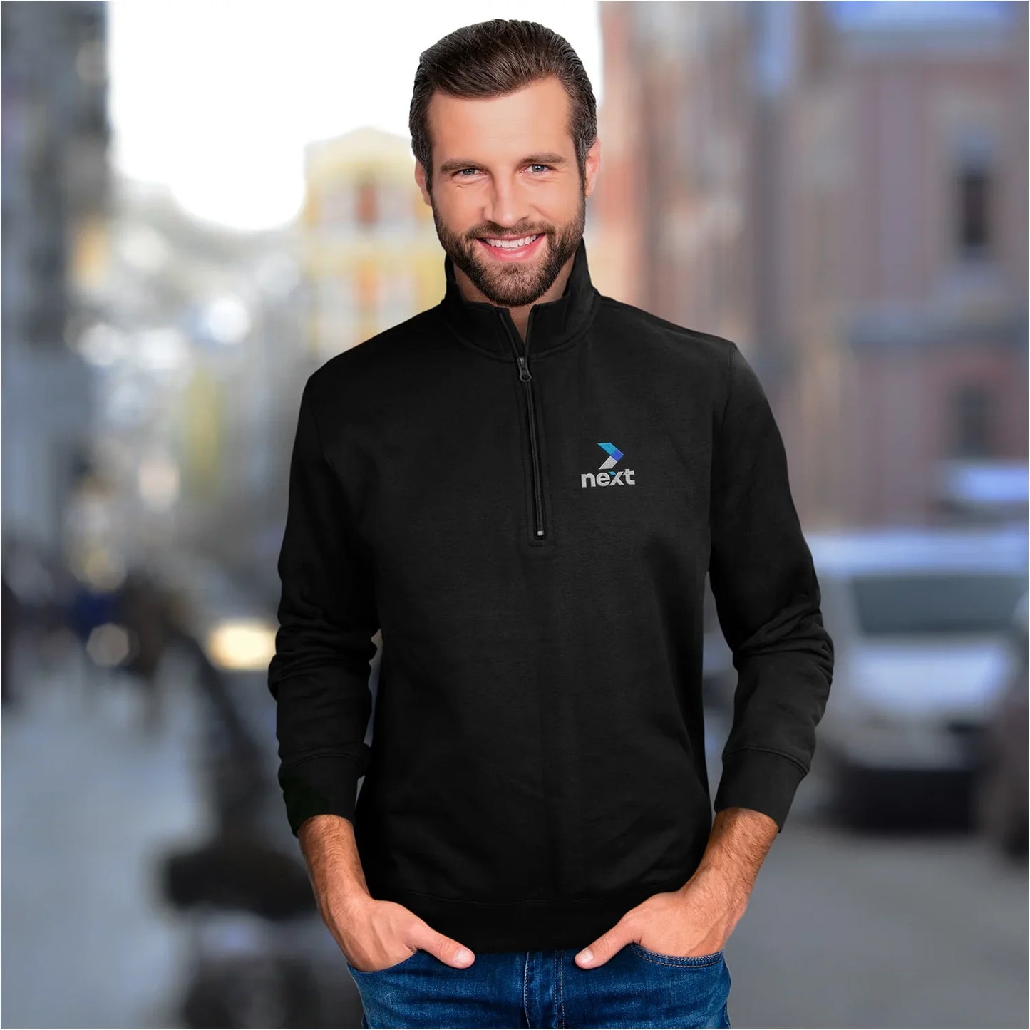 Trendswear Camden Unisex Quarter Zip - PrintaPromo