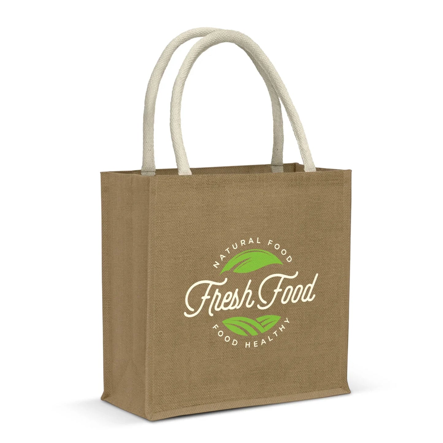 Monza Starch Jute Tote Bag - PrintaPromo