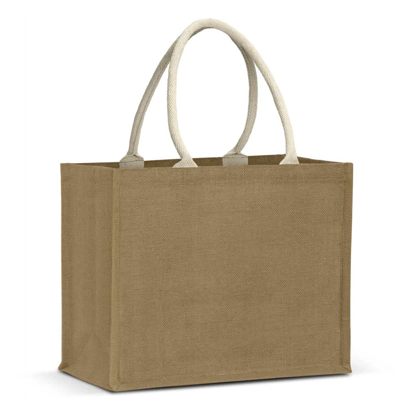 Torino Starch Jute Tote Bag - PrintaPromo