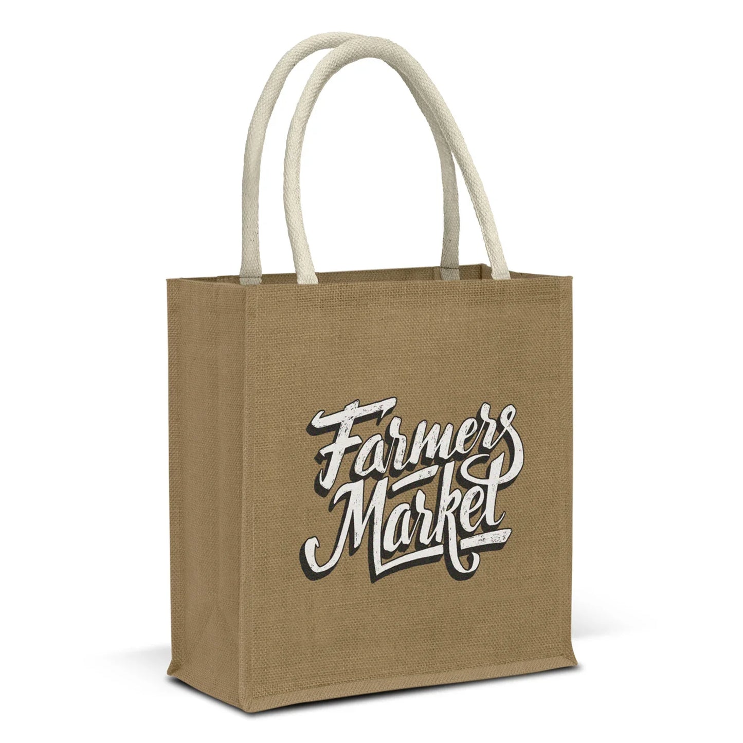 Lanza Starch Jute Tote Bag - PrintaPromo