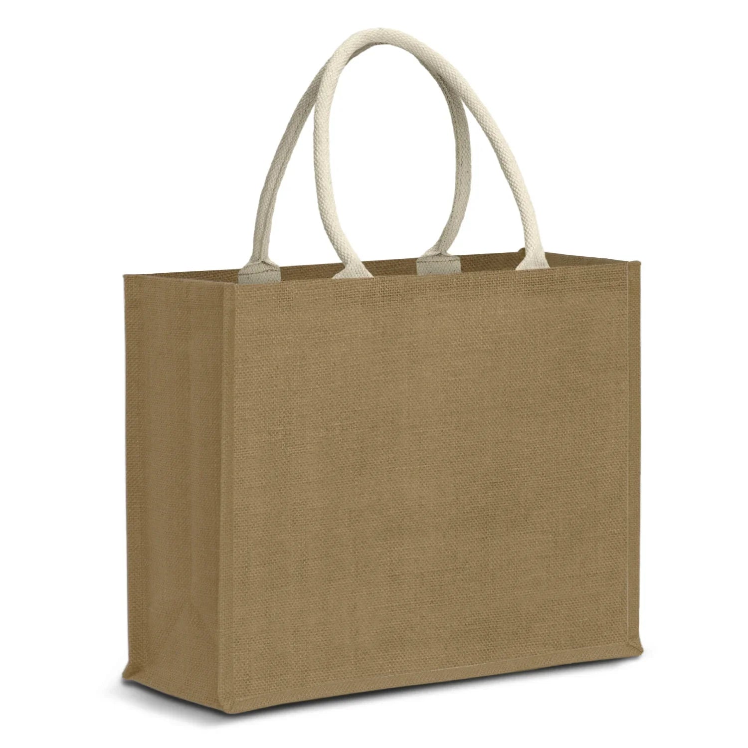 Modena Starch Jute Tote Bag - PrintaPromo