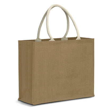 Modena Starch Jute Tote Bag - PrintaPromo