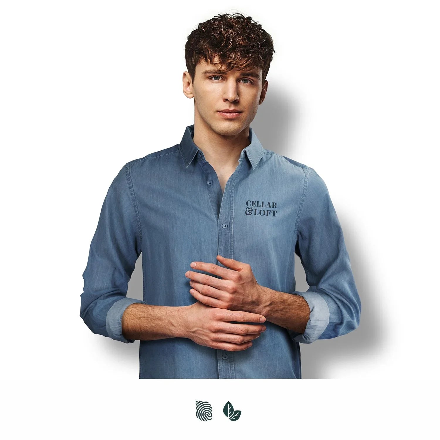 Trendswear Chester Men's Denim Shirt - PrintaPromo