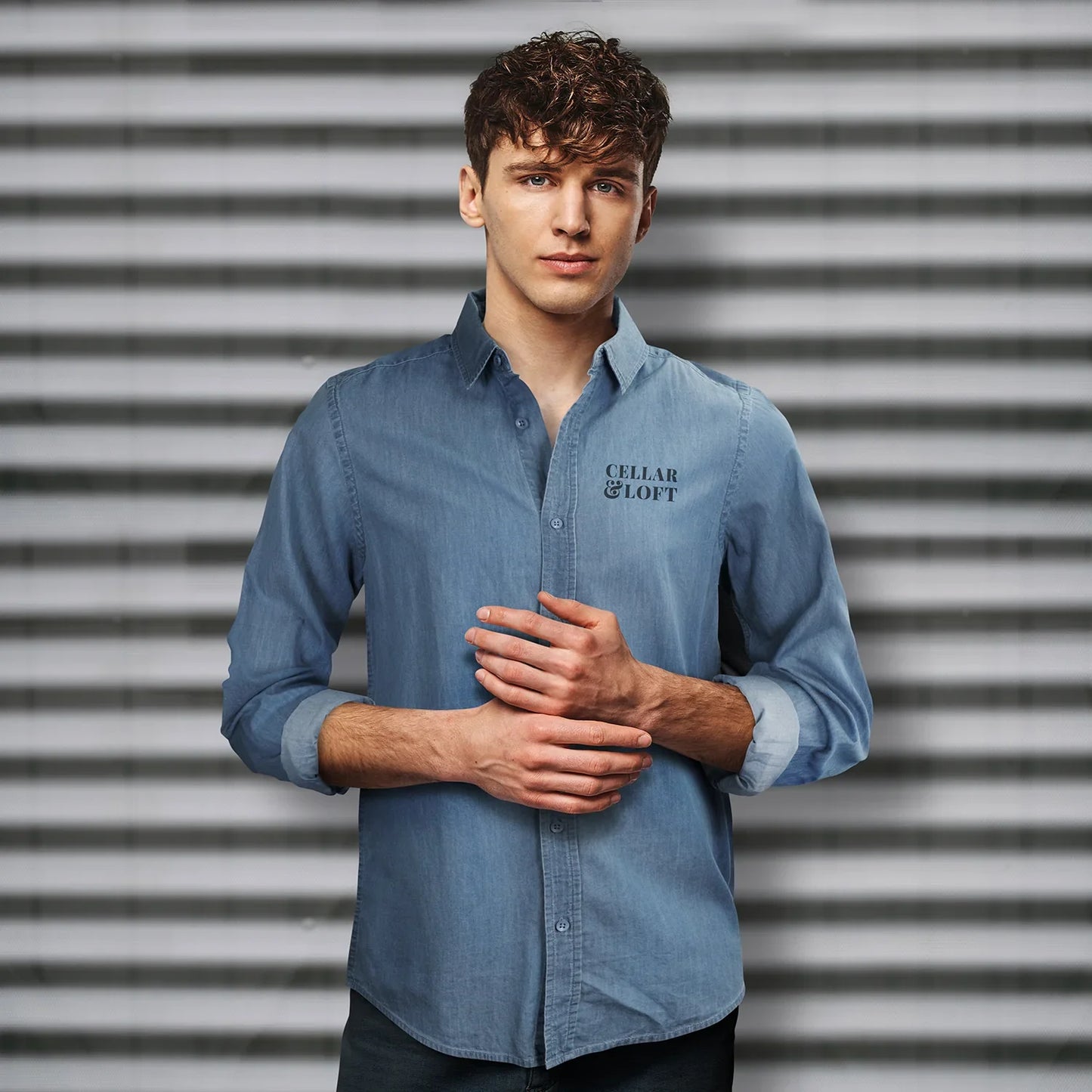 Trendswear Chester Men's Denim Shirt - PrintaPromo