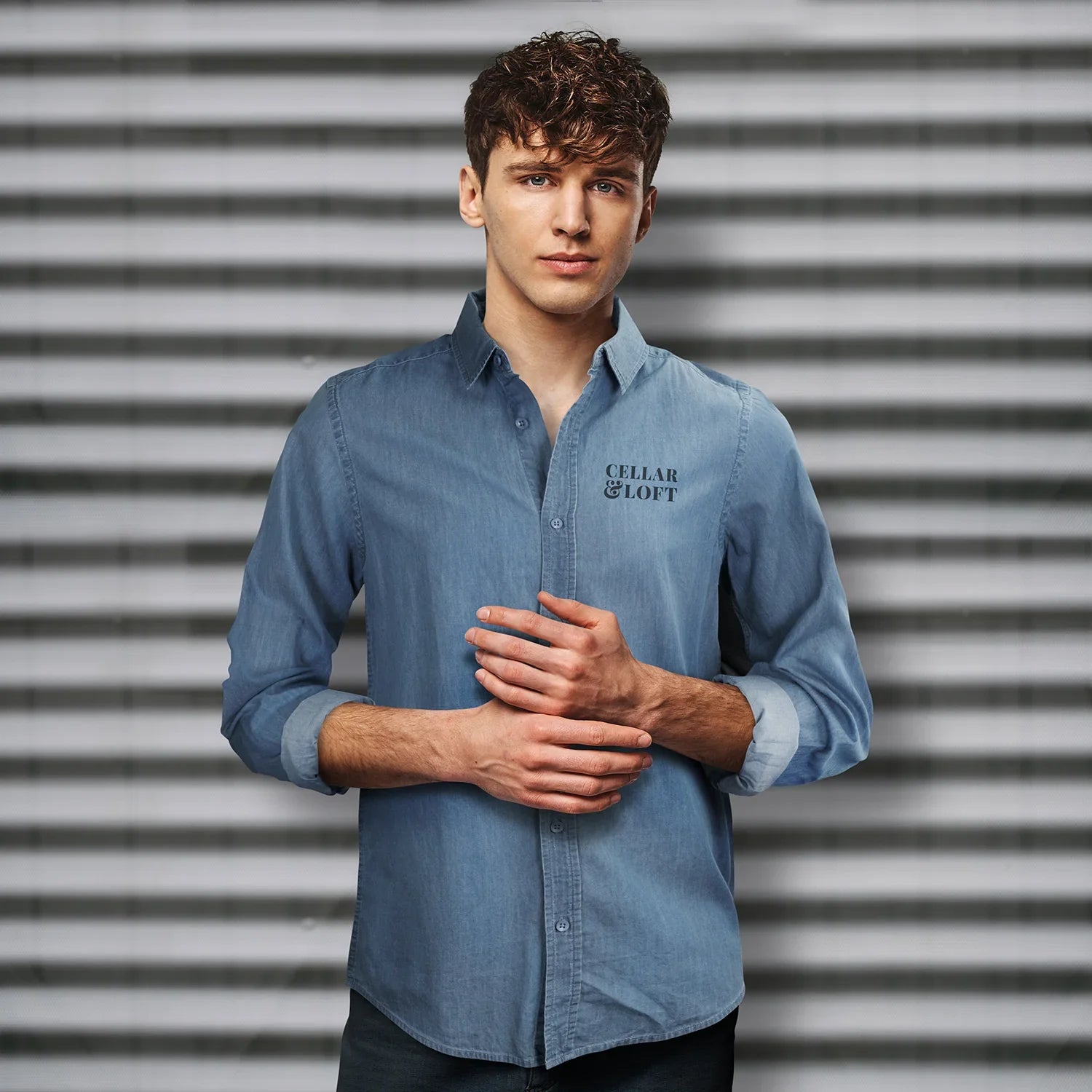 Trendswear Chester Men's Denim Shirt - PrintaPromo