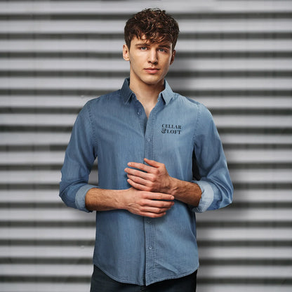 Trendswear Chester Men's Denim Shirt - PrintaPromo