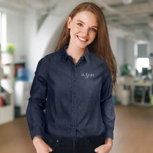 Trendswear Chester Women's Denim Shirt - PrintaPromo