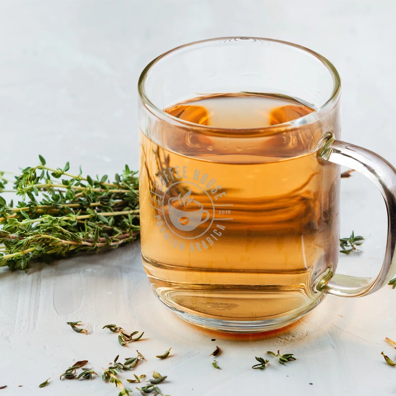 Florence Glass Mug - PrintaPromo
