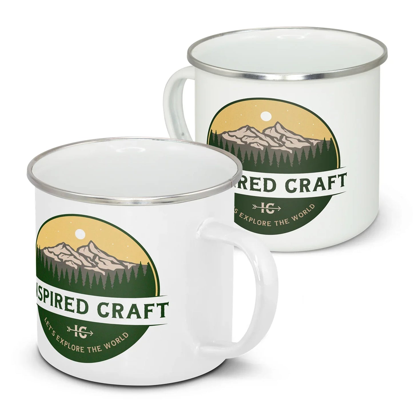 Bendigo Enamel Mug - Full Colour - PrintaPromo