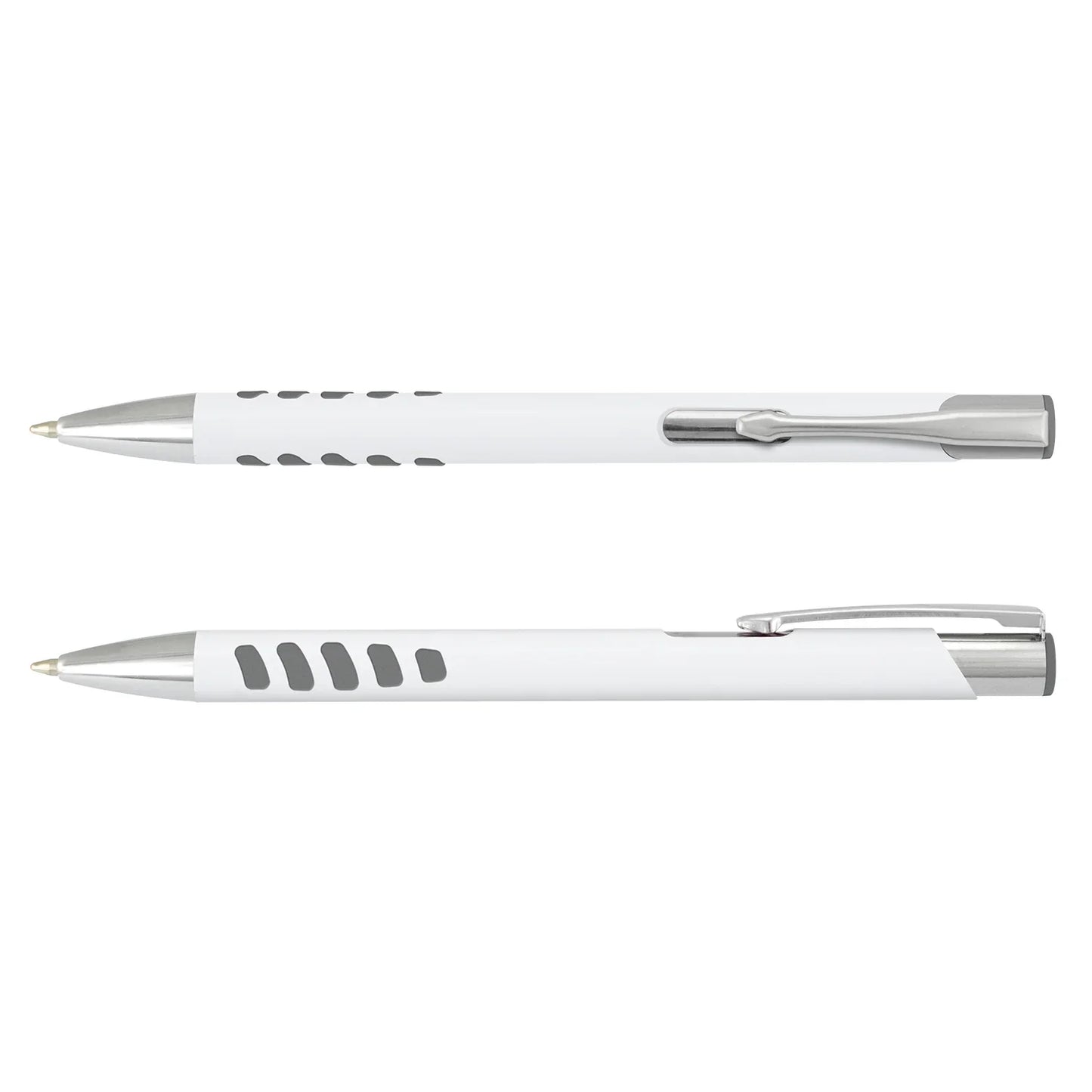 Panama Grip Pen - White Barrel - PrintaPromo