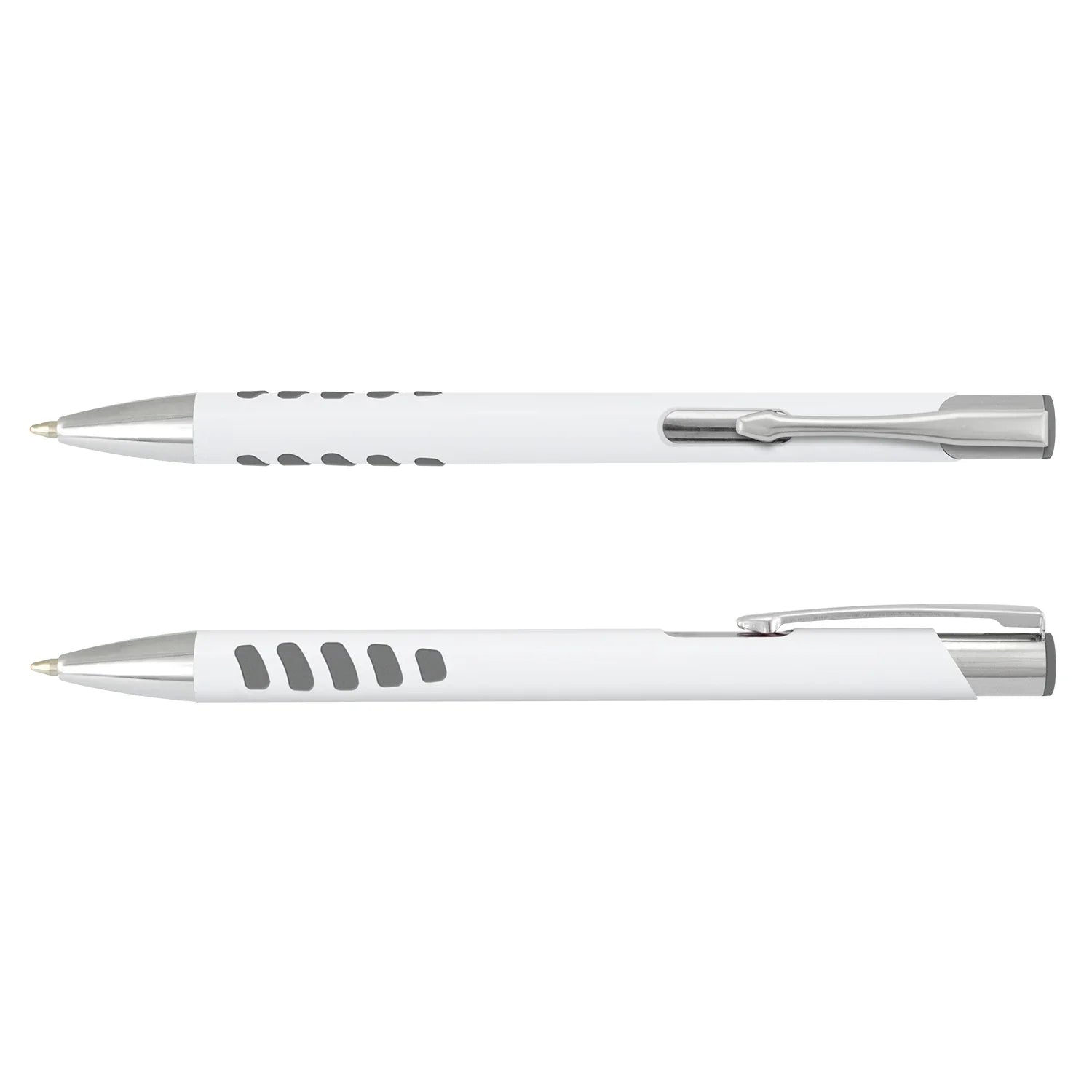 Panama Grip Pen - White Barrel - PrintaPromo
