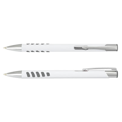 Panama Grip Pen - White Barrel - PrintaPromo