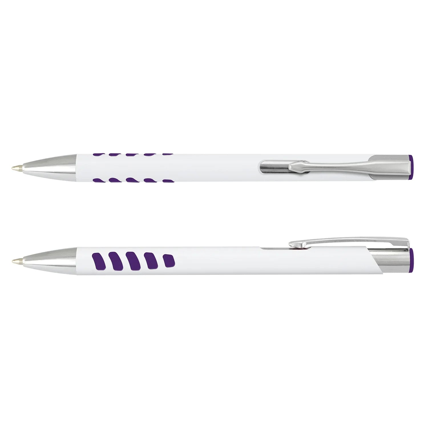 Panama Grip Pen - White Barrel - PrintaPromo
