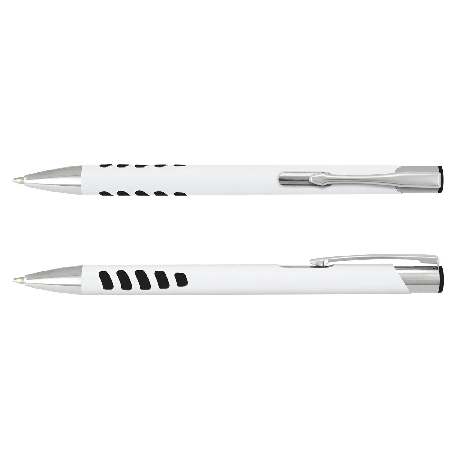 Panama Grip Pen - White Barrel - PrintaPromo