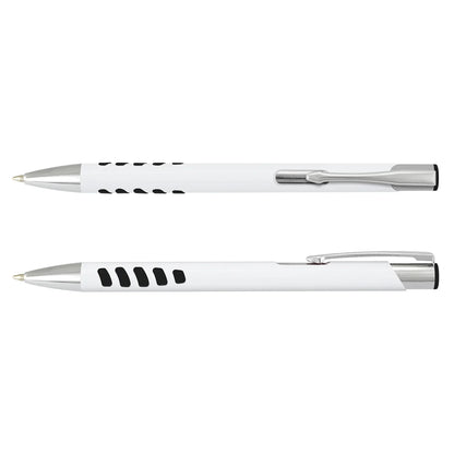 Panama Grip Pen - White Barrel - PrintaPromo
