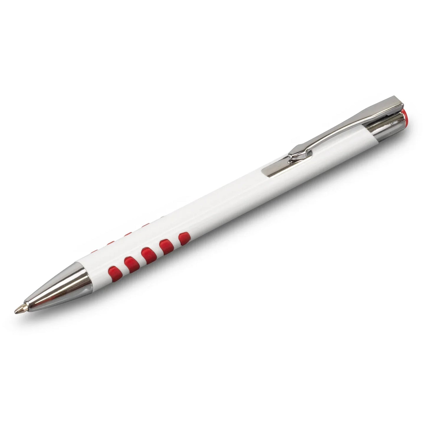 Panama Grip Pen - White Barrel - PrintaPromo