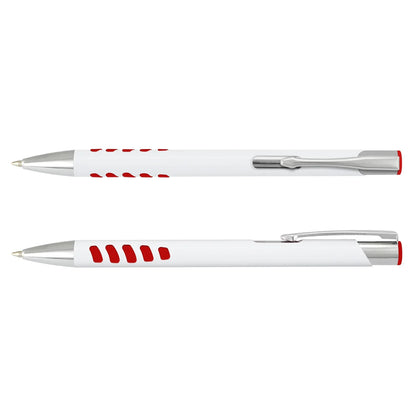 Panama Grip Pen - White Barrel - PrintaPromo