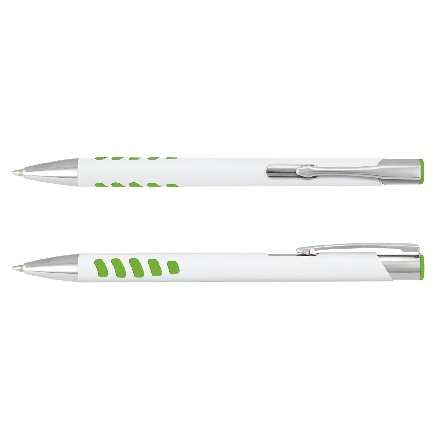 Panama Grip Pen - White Barrel - PrintaPromo