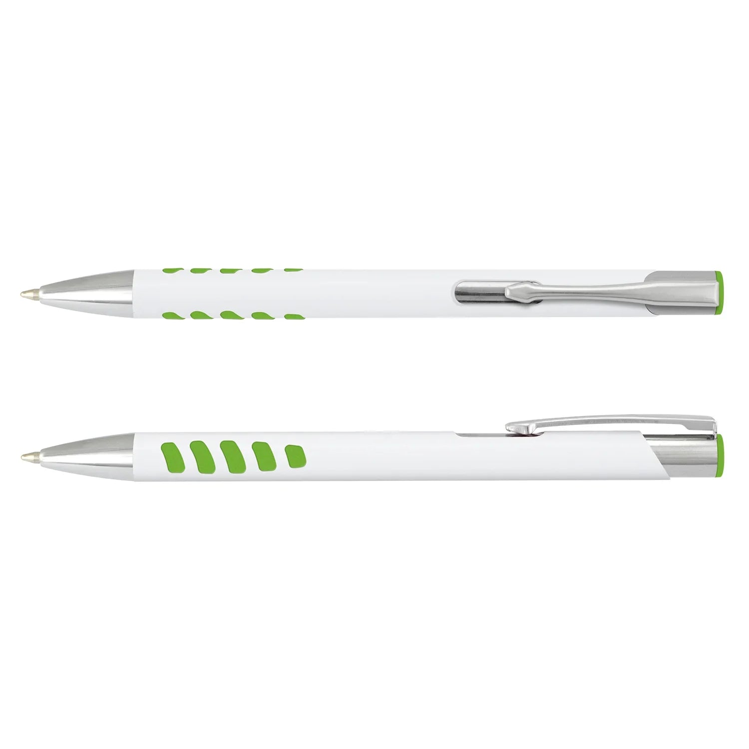 Panama Grip Pen - White Barrel - PrintaPromo