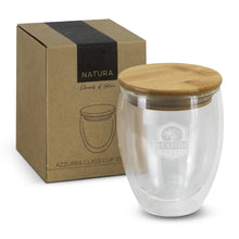NATURA Azzurra Glass Cup - 350ml - PrintaPromo