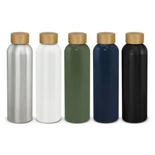 Eden Aluminium Bottle Bamboo Lid - PrintaPromo