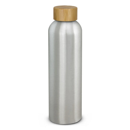 Eden Aluminium Bottle Bamboo Lid - PrintaPromo