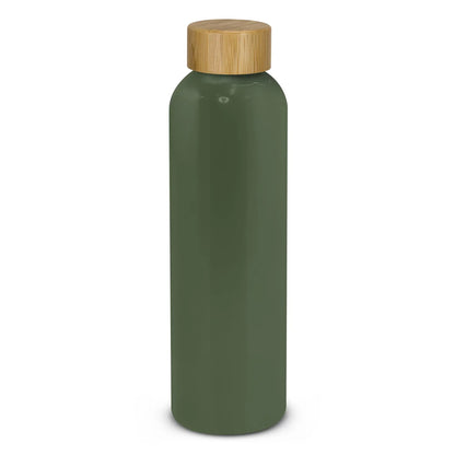 Eden Aluminium Bottle Bamboo Lid - PrintaPromo