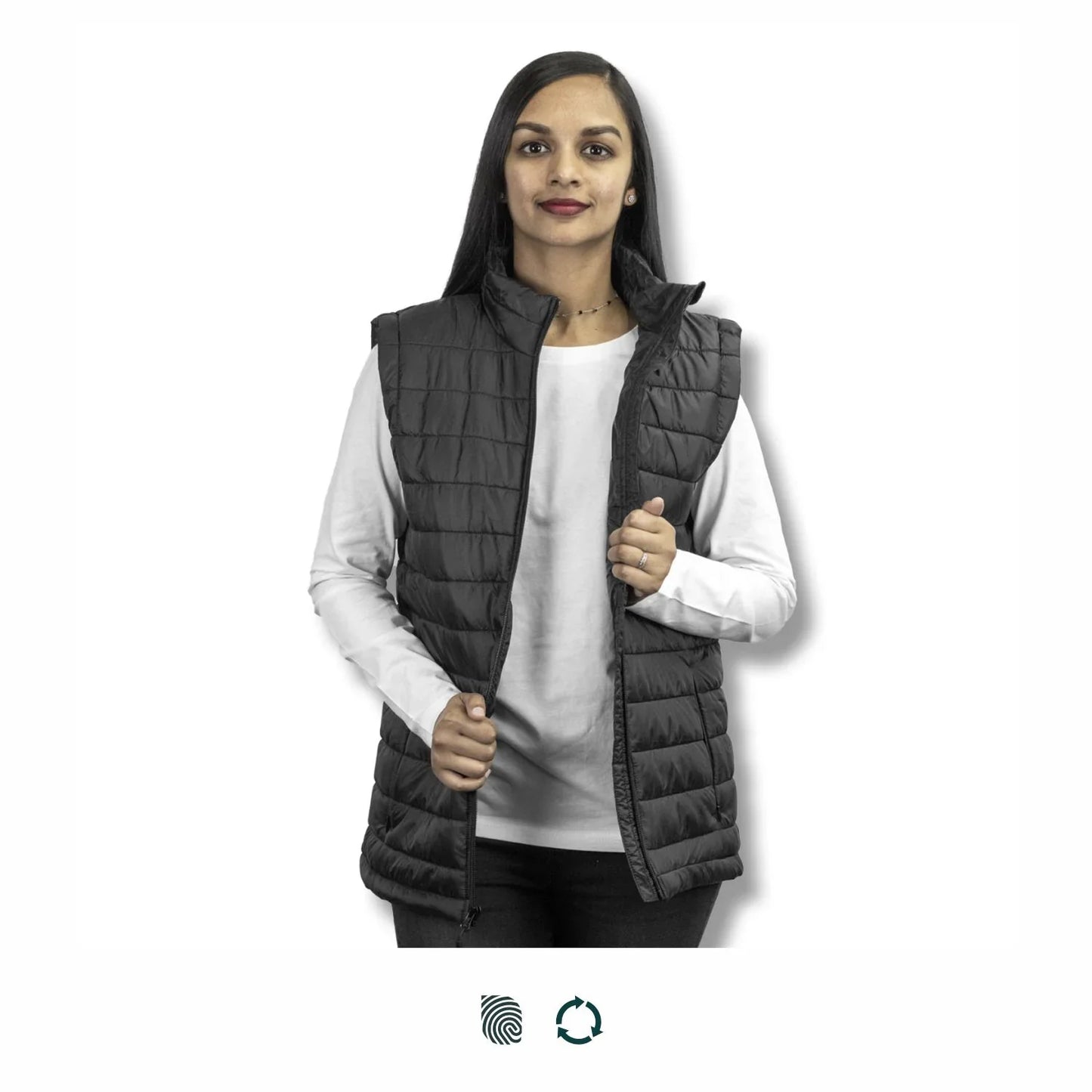 Trendswear Frazer Womens Puffer Vest - PrintaPromo