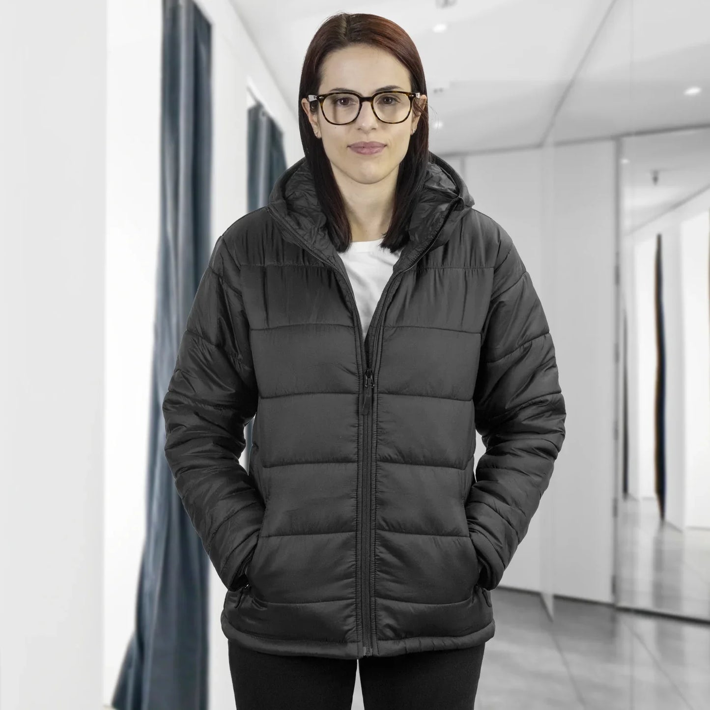 Trendswear Milford Womens Puffer Jacket - PrintaPromo