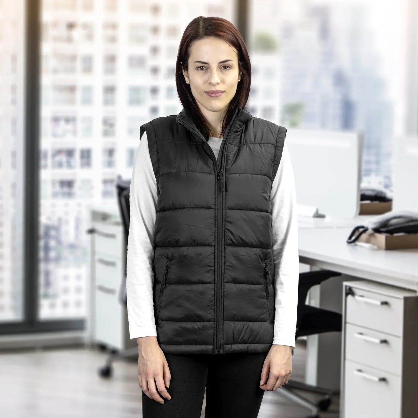 Trendswear Milford Womens Puffer Vest - PrintaPromo