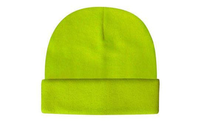 Luminescent Safety Acrylic Beanie - Toque - PrintaPromo